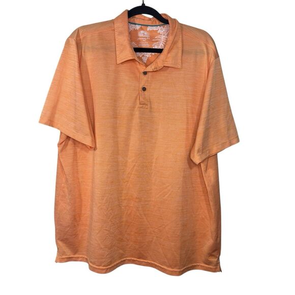 HAVANA JIM Men's Orange Short Sleeve Polo Shirt. Size‎ XXL - Picture 1 of 5